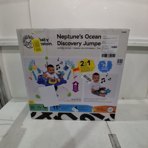 BABY EINSTEIN NEPTUNE'S OCEAN DISCOVERY JUMPER - 6+ MONTHS - MULTI-COLOUR (MODEL: 10455-ES) image 5
