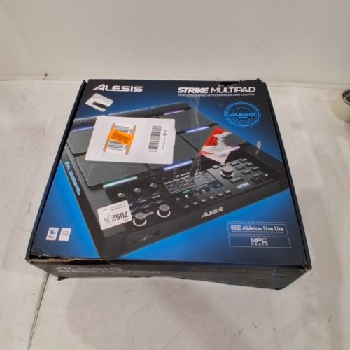 ALESIS STRIKE MULTIPAD - 9-PAD PERCUSSION INSTRUMENT WITH SAMPLER, LOOPER, 2 INS AND OUTS, SOUNDCARD, USB SAMPLE LOADING AND 4.3" DISPLAY image 2