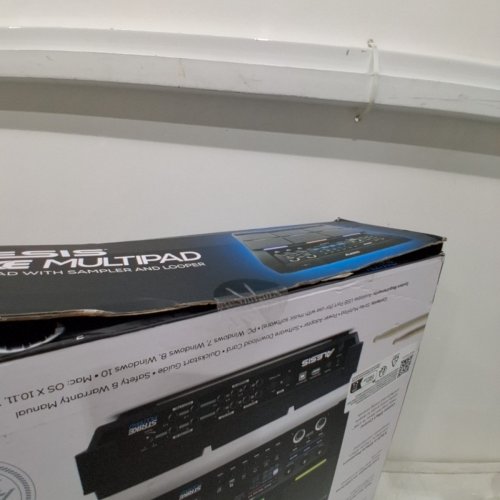 ALESIS STRIKE MULTIPAD - 9-PAD PERCUSSION INSTRUMENT WITH SAMPLER, LOOPER, 2 INS AND OUTS, SOUNDCARD, USB SAMPLE LOADING AND 4.3" DISPLAY image 3