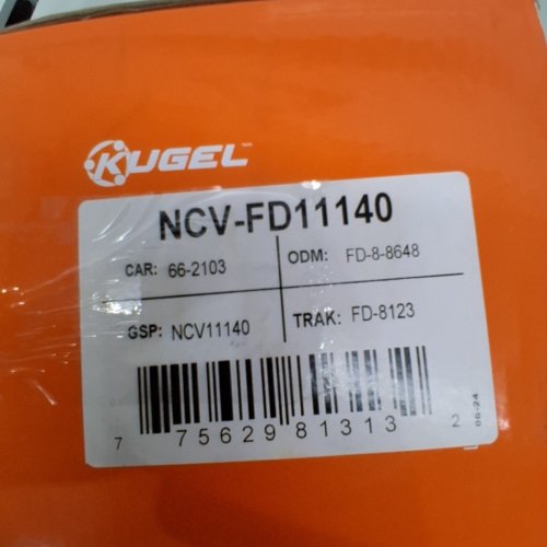 KUGEL FRONT CV AXLE SHAFT - FITS SELECT FORD MODELS (MODEL: NCV-FD11140) image 8