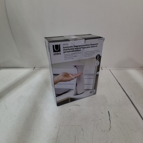 2PK UMBRA OTTO SENSOR SOAP PUMP - 8.5 FL OZ - WHITE image 5