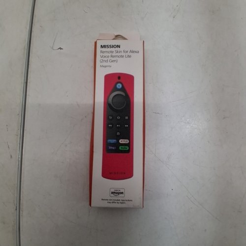MISSION REMOTE SKIN COVER FOR ALEXA VOICE 2ND GEN REMOTE LITE - MAGENTA image 5