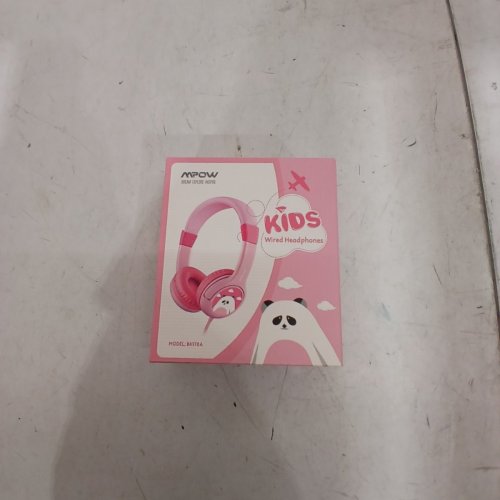 MPOW KID'S WIRED OVER EAR HEADPHONES - 3.5MM JACK - PINK (MODEL: MPBH178AP) image 2