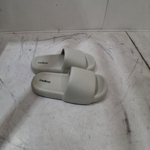 UNISEX MELLOW SOFT DREAM SLIDES - WOMEN'S 12.5-13, MEN'S 10.5-11 - GREY image 2
