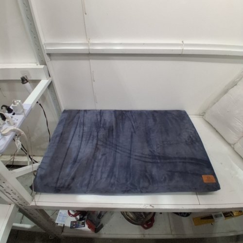 LIORCE DOG CRATE BED PAD - 36" X 23" X 2" - BLUE image 2