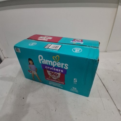 96PK PAMPERS CRUISERS 360 DIAPERS - SIZE: 5 (27LBS+) image 2