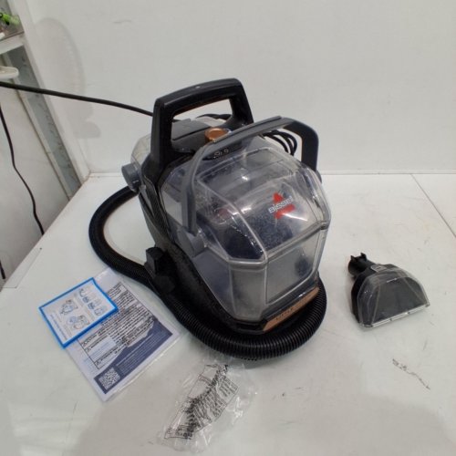 BISSELL LITTLE GREEN HYDROSTEAM MULTI-SURFACE PORTABLE DEEP CARPET/UPHOLSTERY CLEANER - 64OZ WATER TANK - BLACK (MODEL: 3618B TYPE 2) image 3