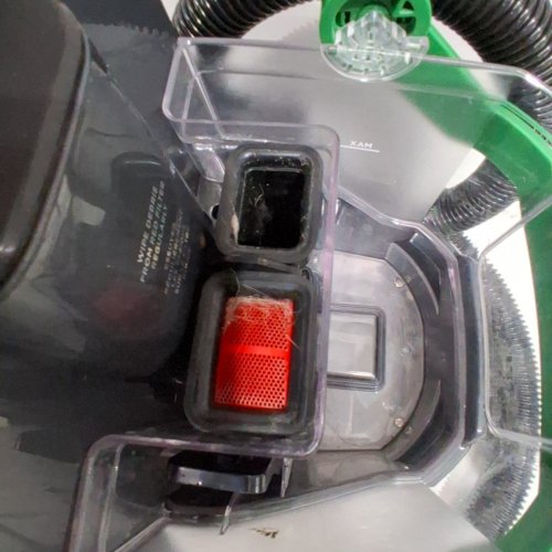 BISSELL LITTLE GREEN PORTABLE CARPET CLEANER WITH 68OZ CLEAN WATER TANK & 48OZ DIRTY WATER TANK - BLACK (MODEL: 3909B) image 4