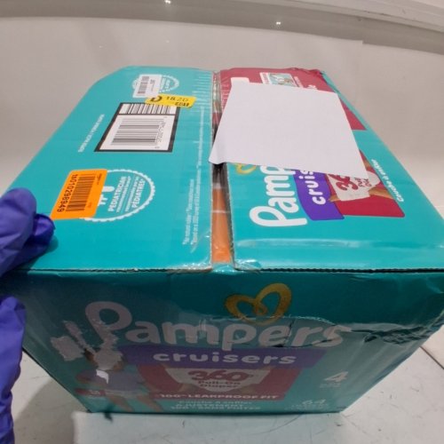 64PK SUPER PACK PAMPERS CRUISERS 360˚ FIT DISPOSABLE BABY DIAPERS WITH STRETCHY WAISTBAND - SIZE 4 image 2