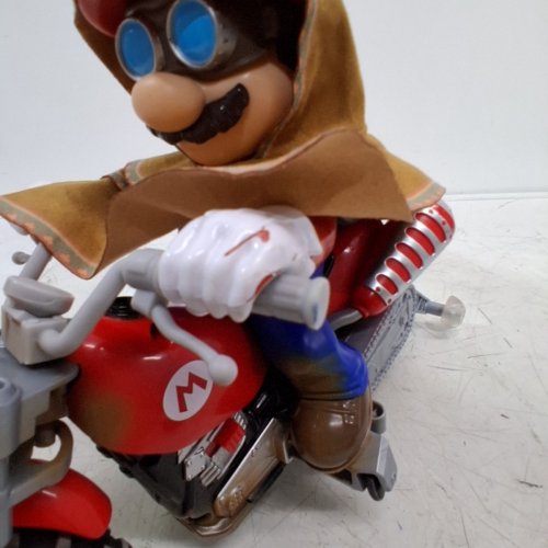 HOT WHEELS MARIO GALAXY DESERT PONCHO RC REMOTE CONTROL MOTORCYCLECAR - 6+ YRS - MULTICOLOUR (MODEL: 1851703) image 4