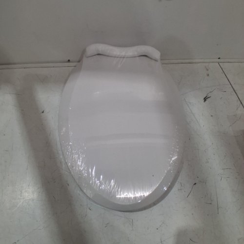 GARVEE ELONGATED TOILET SEAT COVER/LID - 18" - WHITE image 2