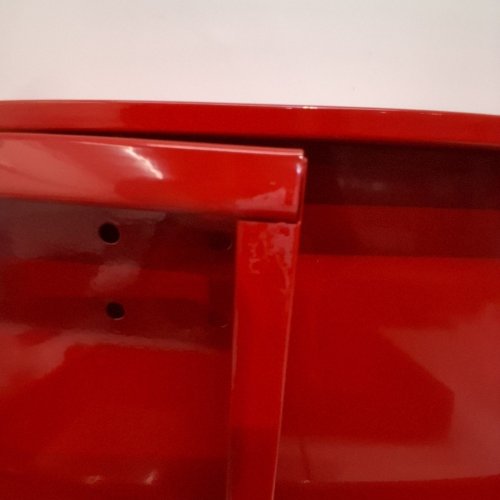 ERFEI HEAVY DUTY 3 TIER ROLLING UTILITY/TOOL CART ON WHEELS FOR GARAGE, WORKSHOP AND WAREHOUSE - 330 LBS - RED image 5