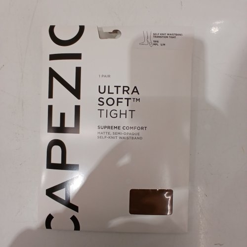 WOMEN'S CAPEZIO PROFESSIONAL ULTRA SOFT TIGHTS - SMALL /MEDIUM - BROWN image 3