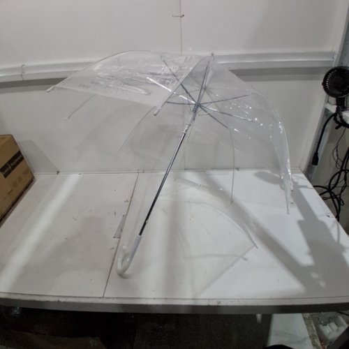 AMAZON BASICS ROUND BUBBLE UMBRELLA - 35" - CLEAR image 2