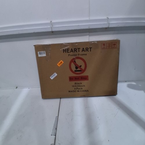 3PK HEART ART PLEXIGLASS PICTURE FRAME - 16" X 24" EACH - BLACK image 6