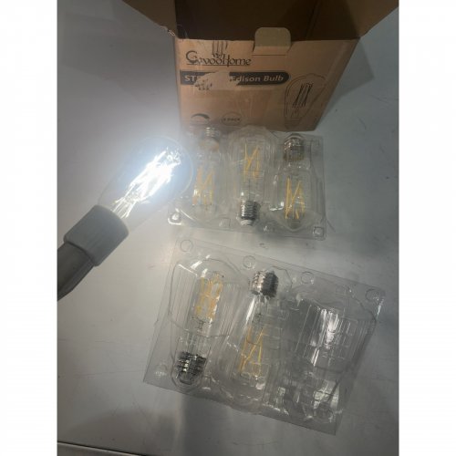 6PK E26 DECORATIVE FILAMENT BULB - 120V - 6W - 600LM - 4000K/DAYLIGHT WHITE image 3