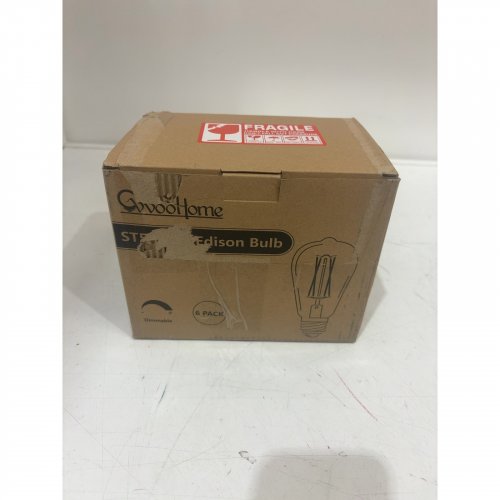 6PK E26 DECORATIVE FILAMENT BULB - 120V - 6W - 600LM - 4000K/DAYLIGHT WHITE image 4