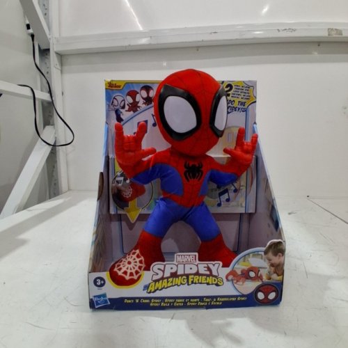 KID'S DISNEY JR MARVEL SPIDY AMAZING FRIENDS DANCE 'N CRAWL SPIDEY - 12" (MODEL: F6722) image 2