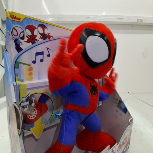 KID'S DISNEY JR MARVEL SPIDY AMAZING FRIENDS DANCE 'N CRAWL SPIDEY - 12" (MODEL: F6722) image 3
