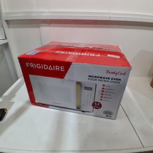 FRIGIDAIRE COUNTERTOP MICROWAVE OVEN - 1.1 CU. FT 900W- WHITE - (MODEL: EMW1154) image 6