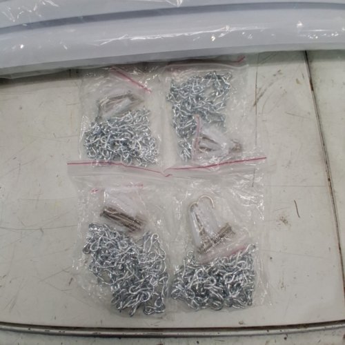 4PK LZHOME LINKABLE LED SHOP LIGHTS - 4FT 40W 4500LM 5000K - WHITE (MODEL: SHOP-4P-CA / LSD08-4) image 4