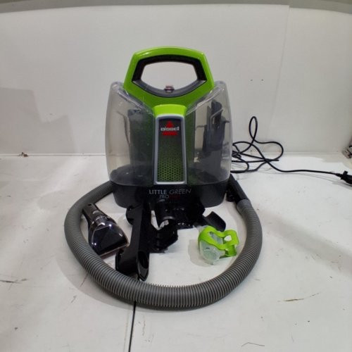 BISSELL LITTLE GREEN PORTABLE DEEP CLEANING VACUUM - 37OZ TANK MAX - GREEN/GREY (MODEL : 2513B) image 3