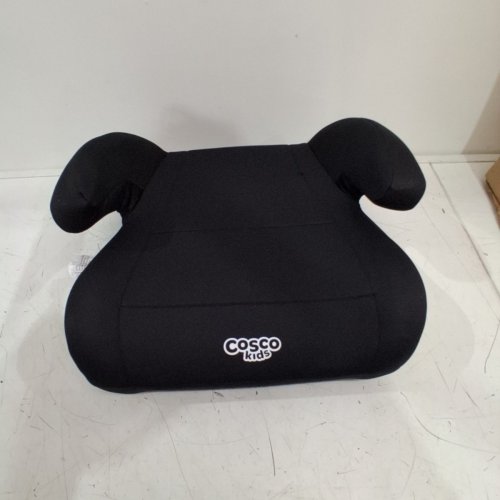 COSCO KIDS TOPSIDE LIGHTWEIGHT BACKLESS BOOSTER SEAT - 100LBS CAPACITY - BLACK (MODEL: 22976C-BLK) image 3