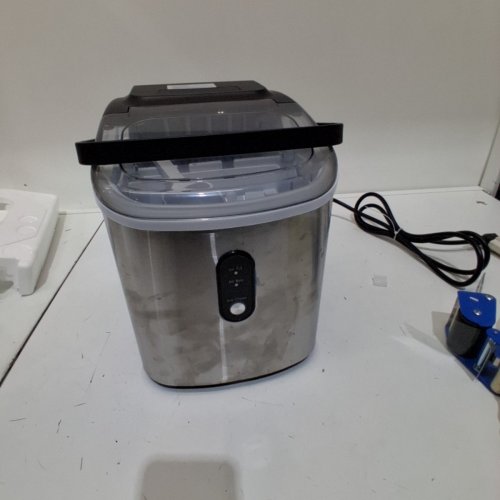 EUHOMY COUNTERTOP NUGGET ICE MAKER - MAKES 35LBS IN A DAY - STAINLESS STEEL (MODEL: IM002-N) image 3