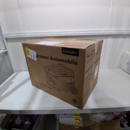 EUHOMY PORTABLE ELECTRIC REFRIGERATOR - 35L CAPACITY - BLACK (MODEL: CFB-35) image 6