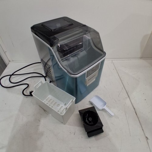 EUHOMY ICE CUBE MAKER MACHINE - 45LBS/DAY - SILVER/BLACK (MODEL: IM004-CSI-CAEH / IM-FP) image 3