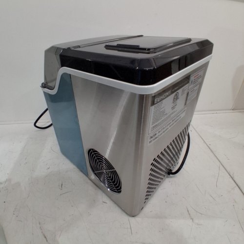 EUHOMY ICE CUBE MAKER MACHINE - 45LBS/DAY - SILVER/BLACK (MODEL: IM004-CSI-CAEH / IM-FP) image 5
