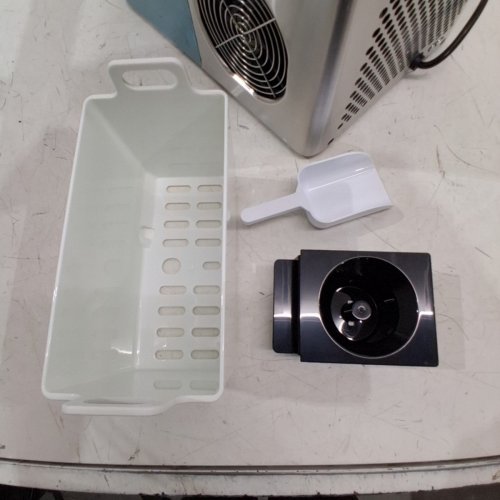 EUHOMY ICE CUBE MAKER MACHINE - 45LBS/DAY - SILVER/BLACK (MODEL: IM004-CSI-CAEH / IM-FP) image 6