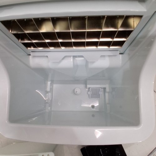 EUHOMY ICE CUBE MAKER MACHINE - 45LBS/DAY - SILVER/BLACK (MODEL: IM004-CSI-CAEH / IM-FP) image 7