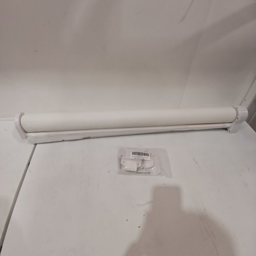 RETRACTABLE MESH BABY SAFETY GATE FOR STAIRS DOORWAY WITH LOCK - 33" X 71" - WHITE (MODEL:SH20-006C) image 2