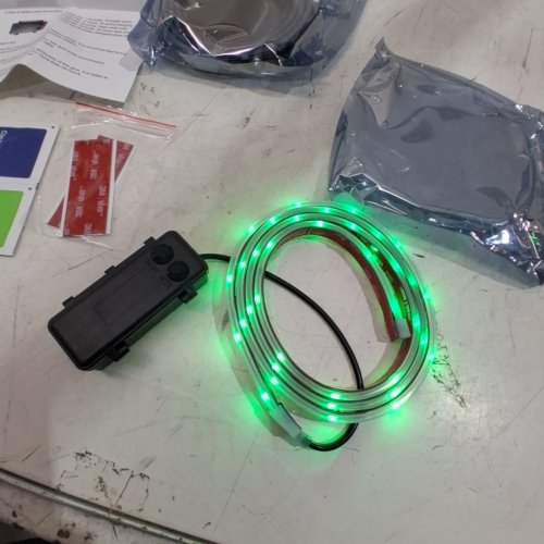 HHYOISN SNOWBOARD LIGHT KIT, 9 V- MUILTCOLOR image 3
