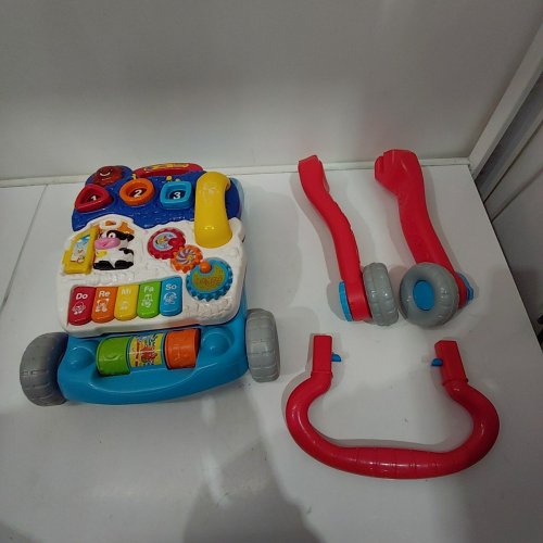 VTECH SIT-TO-STAND LEARNING WALKER - BLUE (EXCLUSIVE) image 3