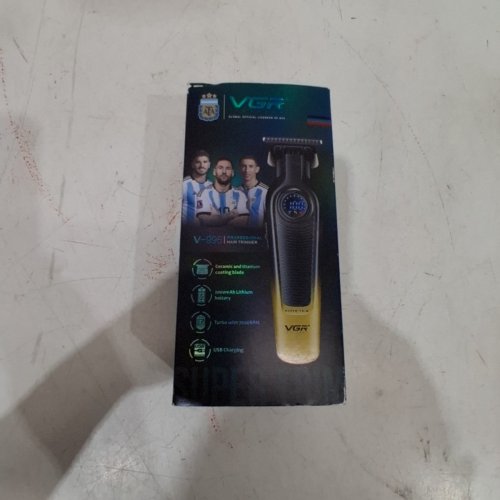 VGR PROFESSIONAL CORDLESS HAIR TRIMMER - 5V - GOLD AND BLACK (MODEL: V-996) image 5