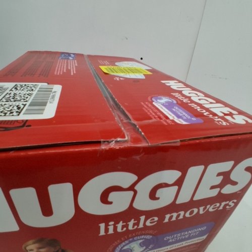 68PK HUGGIES LITTLE MOVERS BABY DIAPERS - SIZE 7 image 3
