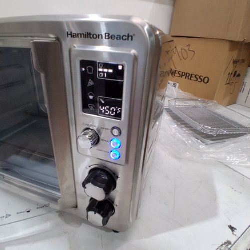 HAMILTON BEACH SURE-CRISP 6-IN-1 XL DIGITAL AIR FRYER OVEN - STAINLESS STEEL (MODEL:31191) image 4