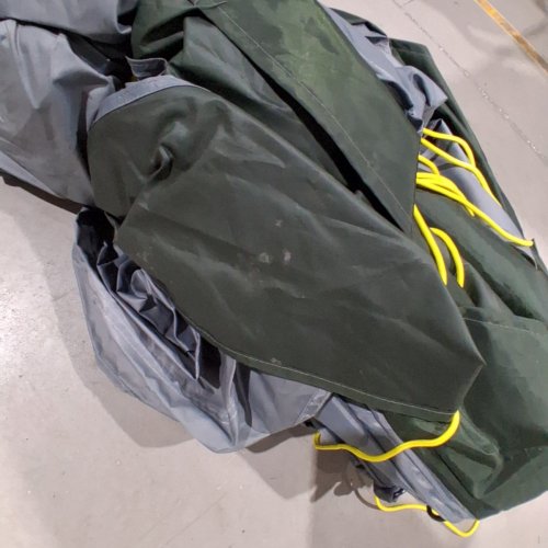bps OUTDOORSMAN QUICK-SET SCREEN SHELTER - 13FT 4" X 11FT 3" X 8FT - GREY (MODEL: KC-80487) image 3