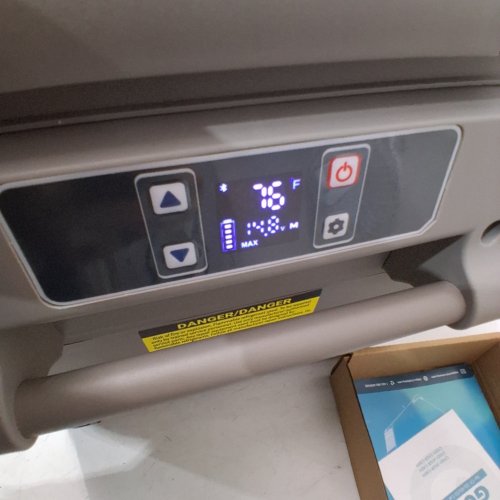 EUHOMY CAR ELECTRIC REFRIGERATOR COOLER WITH APP CONTROL - 32QT - 12V - GREY (MODEL: CF001-35GR-CAEH)) image 2