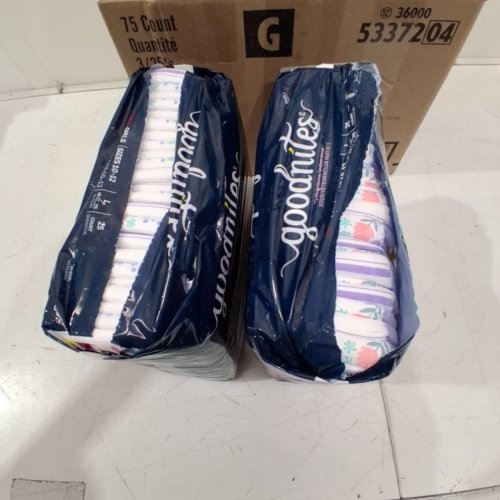 47PK GIRL'S GOODNITES NIGHTTIME BEDWETTING UNDERWEAR - LARGE (68-95 LBS) (MODEL: 53372) image 2