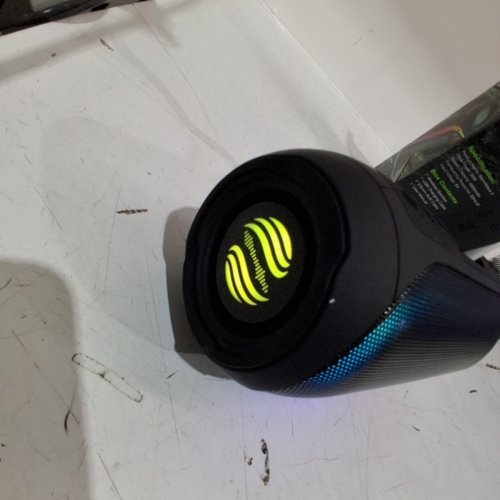 FBB STORMWAVE 3 PORTABLE WIRELESS BLUETOOTH 20W HIFI DEEP BASS SPEAKER WITH RGB LIGHT EFFECT - BLACK image 4