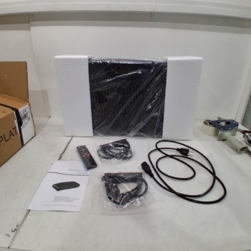 GDCOO VIBRATION PLATE EXERCISE MACHINE - 21" X 13" - BLACK image 3