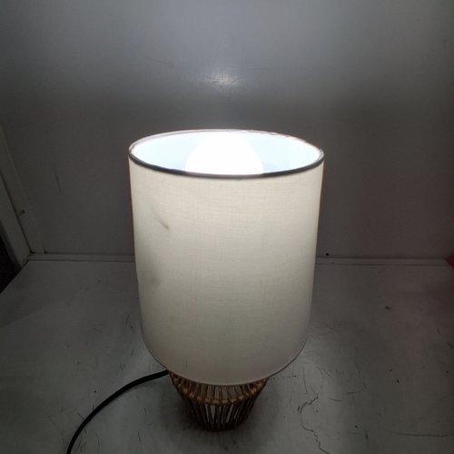 MAINSTAYS ROPE MINI TABLE LAMP - 12.75" TALL - BROWN image 2