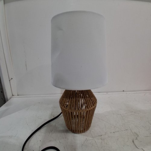 MAINSTAYS ROPE MINI TABLE LAMP - 12.75" TALL - BROWN image 3