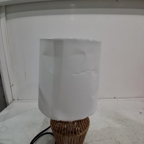 MAINSTAYS ROPE MINI TABLE LAMP - 12.75" TALL - BROWN image 4