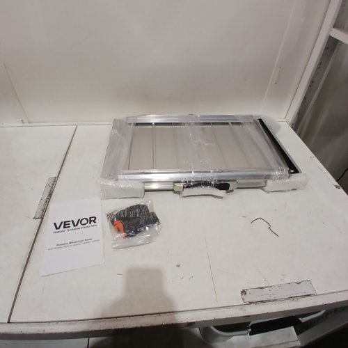 VEVOR PORTABLE WHEELCHAIR RAMP - 800 LBS MAX CAPACITY - SILVER (MODEL: HXZDPD24) image 3