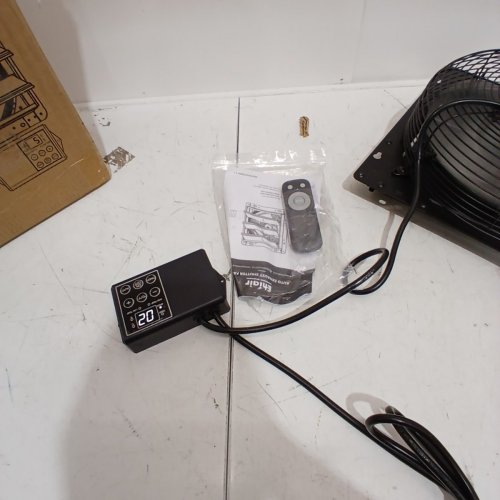 EHIAIR SHUTTER EXHAUST FAN - 120 V, 40W - BLACK (MODEL: HIFANXEXHAUST12) image 5