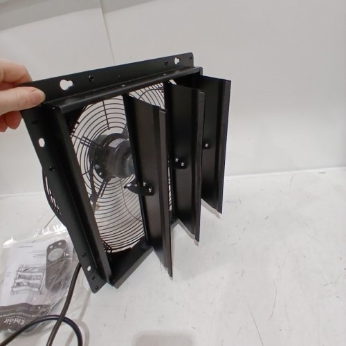 EHIAIR SHUTTER EXHAUST FAN - 120 V, 40W - BLACK (MODEL: HIFANXEXHAUST12) image 6